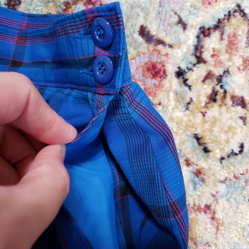Sold - Pendleton Wool Skirt with Pockets - Picture 4 of 15